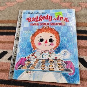 Vintage Little Golden Books Raggedy Ann & the Cookie Snatcher